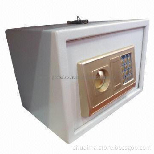 Electronic Digital Safes, Measures 350x250x250mm, Key and Code